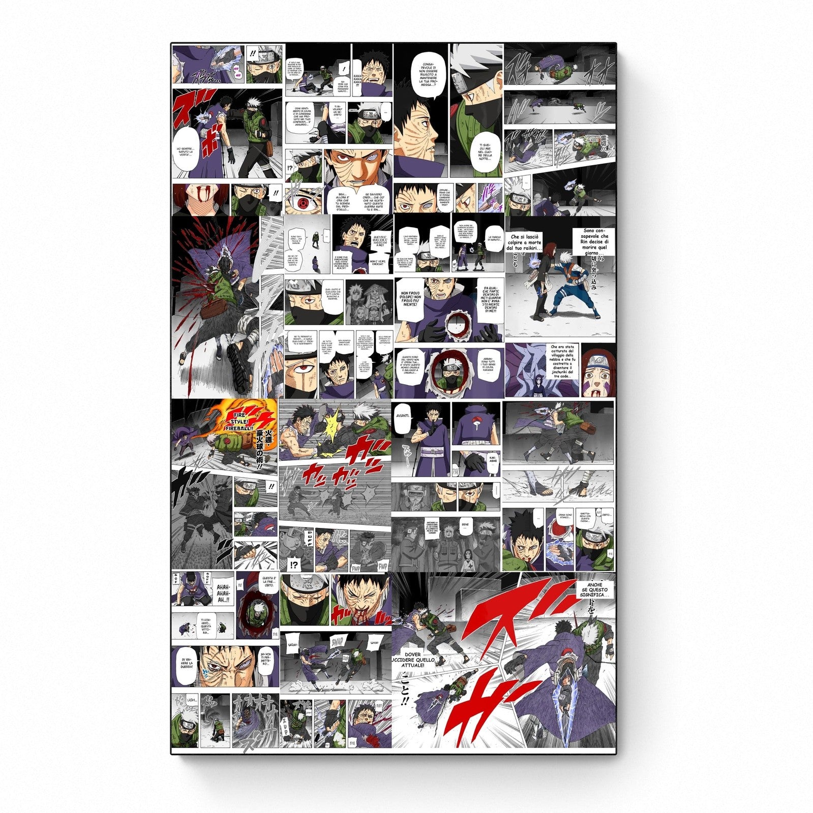 LIMITED EDITION - KAKASHI VS OBITO