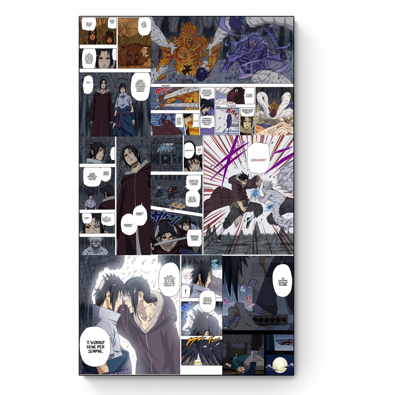 NARUTO - Sasuke e Itachi vs Kabuto