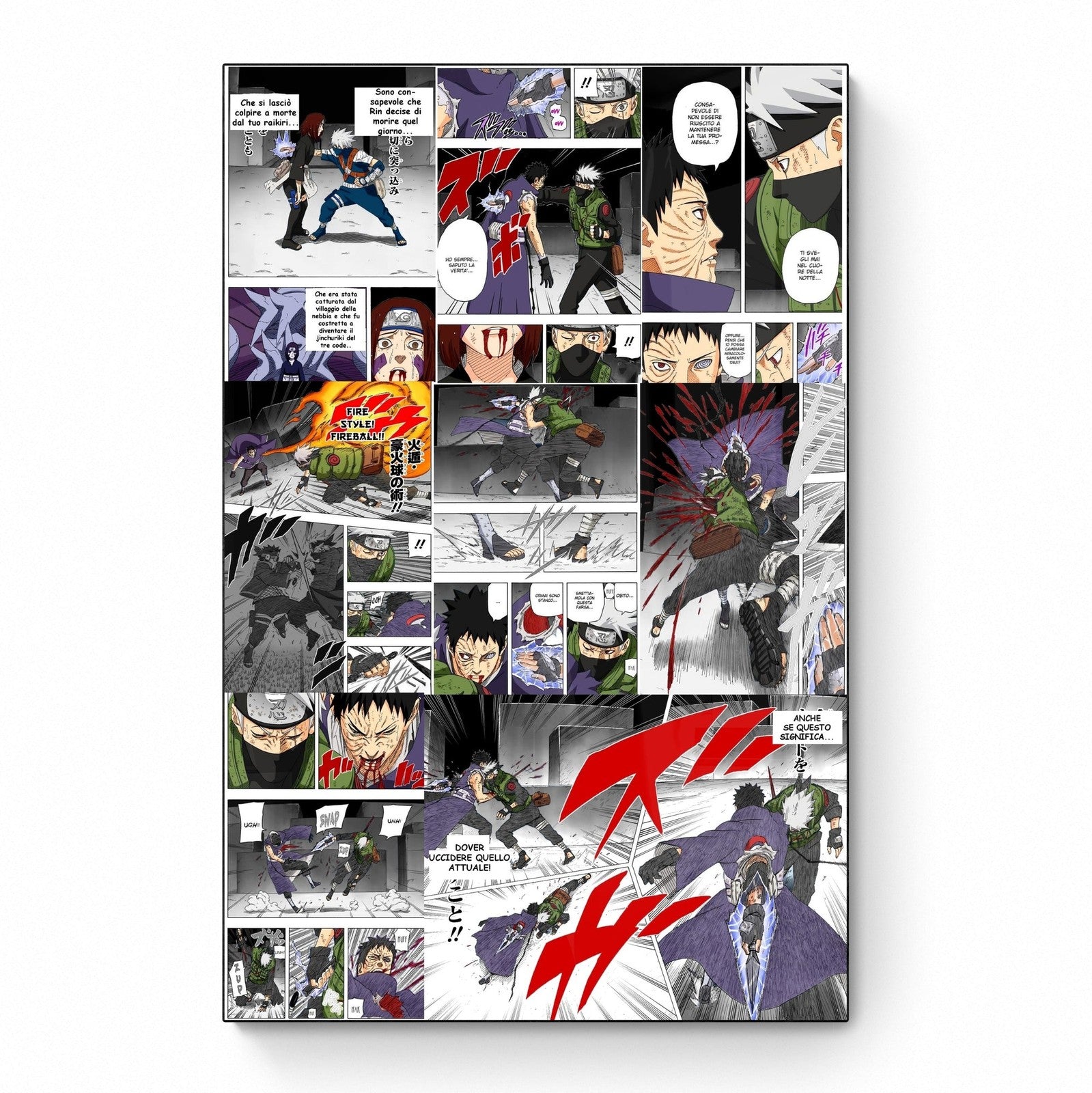 LIMITED EDITION - KAKASHI VS OBITO