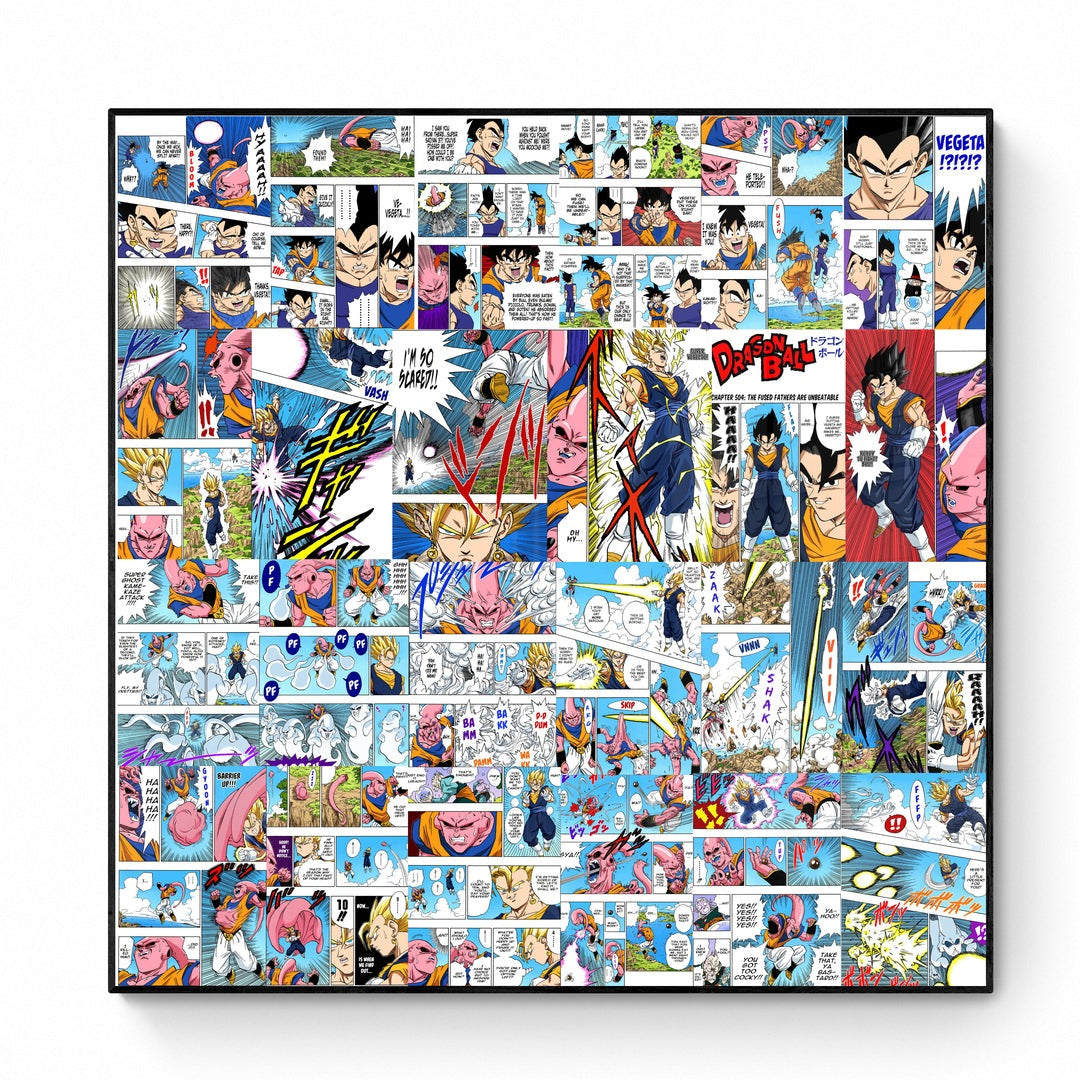 DRAGON BALL - Vegetto vs Majin Bu