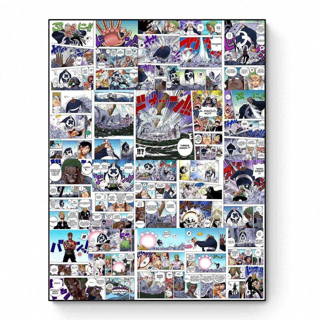 ONE PIECE - Zoro assorbe il dolore di Rufy